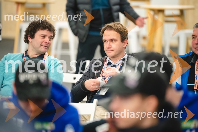 Novinarska konferenca Petra Prevca ob zaključku njegove tekmovalne poti