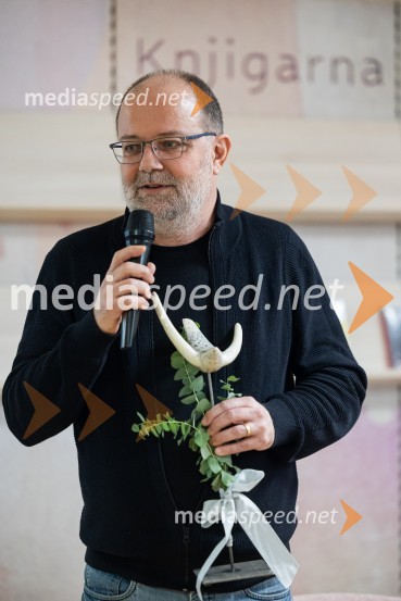  Andrej E. Skubic, pisateljRazglasitev zmagovalnega romana za nagrado modra ptica 2024