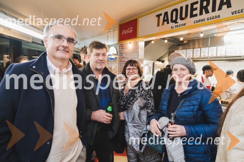 Otvoritev nove takerije Unomas v Ljubljani