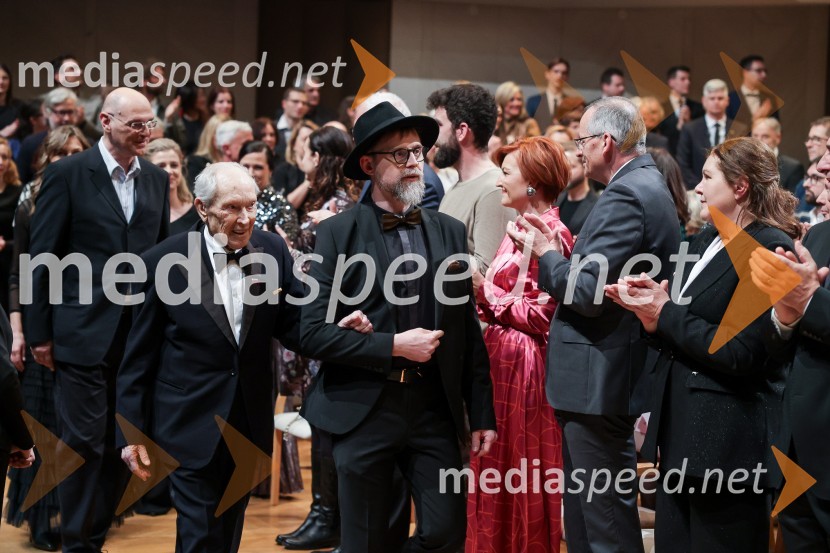 dr. Henrik Neubauer, nekdanji slovenski baletni plesalec, koreograf, umetniški vodja, zdravnik, režiser in pedagog;  Ciril Horjak alias dr. Horowitz, ilustratorDržavna proslava ob kulturnem prazniku in podelitev Prešernovih nagrad 2024