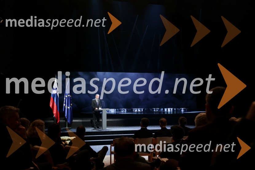 dr. Jožef Muhovič, predsednik Upravnega odbora Prešernovega skladaDržavna proslava ob kulturnem prazniku in podelitev Prešernovih nagrad 2024