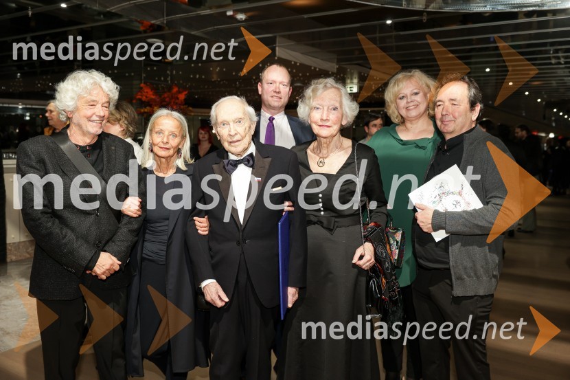  ... ;  ... ; dr. Henrik Neubauer, nekdanji slovenski baletni plesalec, koreograf, umetniški vodja, zdravnik, režiser in pedagog;  ... ;  Jasna Neubauer, prevajalka;  ... ;  ... Državna proslava ob kulturnem prazniku in podelitev Prešernovih nagrad 2024