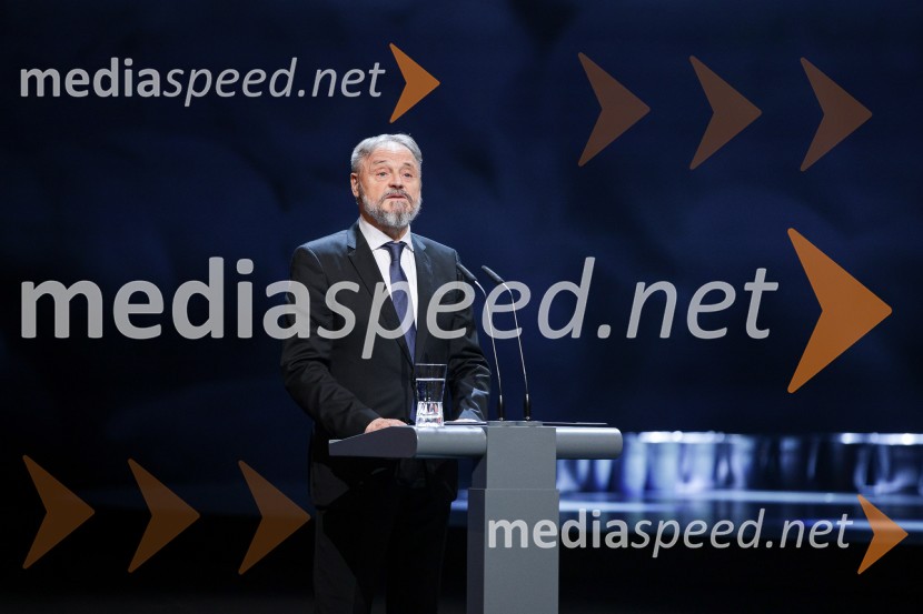 dr. Jožef Muhovič, predsednik Upravnega odbora Prešernovega skladaDržavna proslava ob kulturnem prazniku in podelitev Prešernovih nagrad 2024