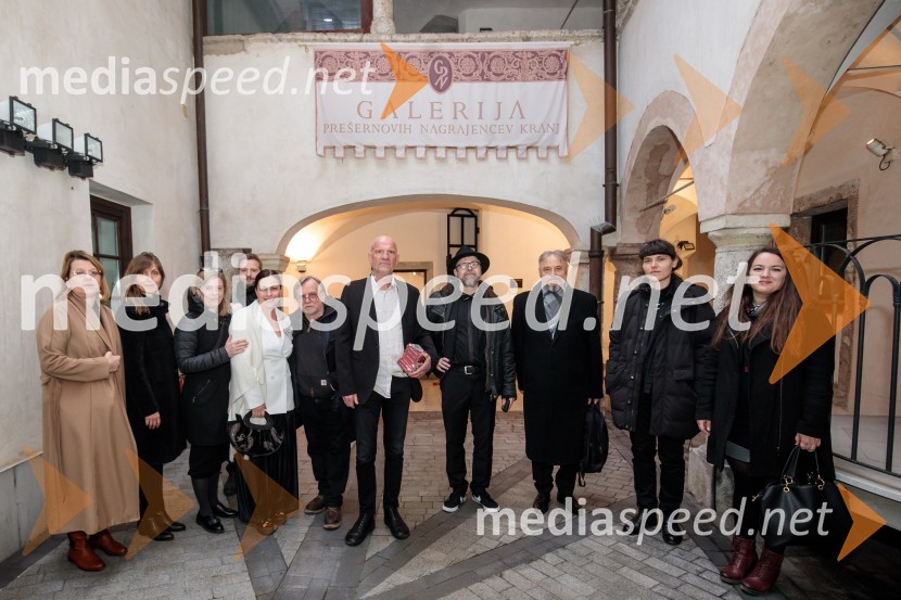  ... ;  Miljana Cunta, pesnica;  Jana Zupančič, igralka;  Tomato Košir, oblikovalec;  Nuška Drašček, pevka;  Tone Stojko, fotograf;  Marko Arnež, vodja Galerije Prešernovih nagrajencev;  Ciril Horjak alias dr. Horowitz, ilustrator; dr. Jožef Muhovič, predsednik Upravnega odbora Prešernovega sklada;  Sara Kern, režiserka;  Manja Zorko, podžupanja, Mestna občina KranjPrešernov dan v Kranju