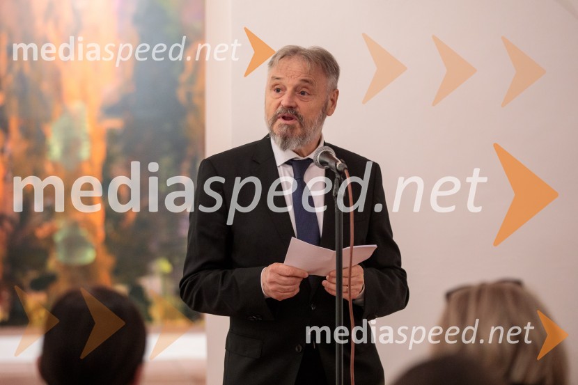 dr. Jožef Muhovič, predsednik Upravnega odbora Prešernovega skladaPrešernov dan v Kranju