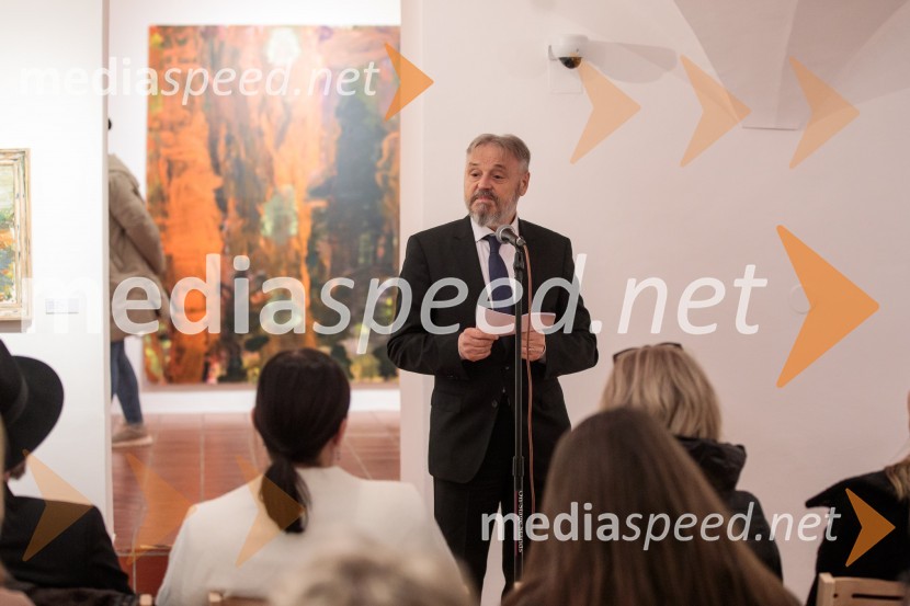 dr. Jožef Muhovič, predsednik Upravnega odbora Prešernovega skladaPrešernov dan v Kranju