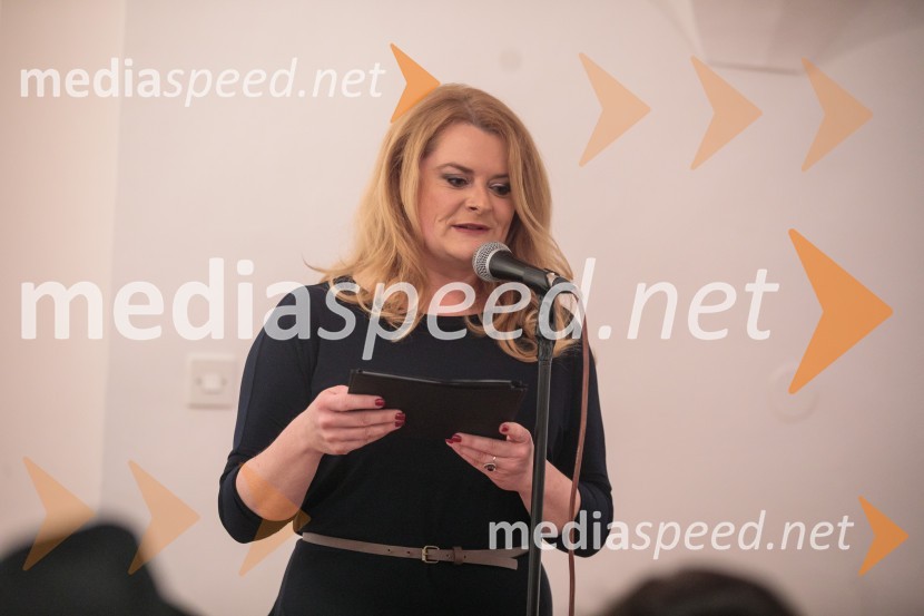  Monika Tavčar, moderatorka, Radio 1Prešernov dan v Kranju