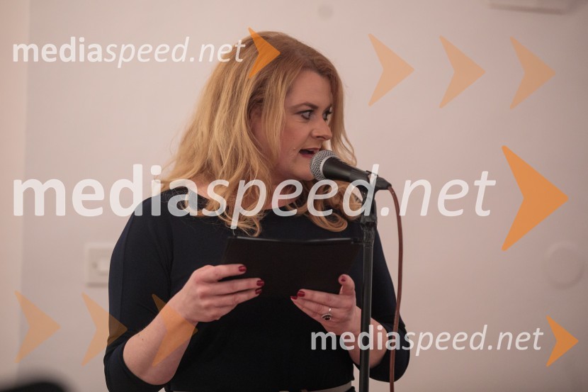  Monika Tavčar, moderatorka, Radio 1Prešernov dan v Kranju