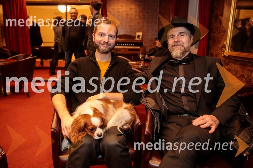  Tomato Košir, oblikovalec;  Ciril Horjak alias dr. Horowitz, ilustratorPrešernov dan v Kranju