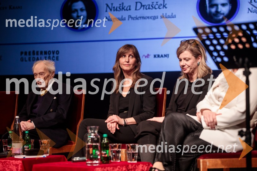 dr. Henrik Neubauer, nekdanji slovenski baletni plesalec, koreograf, umetniški vodja, zdravnik, režiser in pedagog;  Miljana Cunta, pesnica;  Jana Zupančič, igralkaPrešernov dan v Kranju