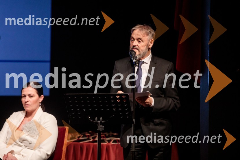 dr. Jožef Muhovič, predsednik Upravnega odbora Prešernovega skladaPrešernov dan v Kranju