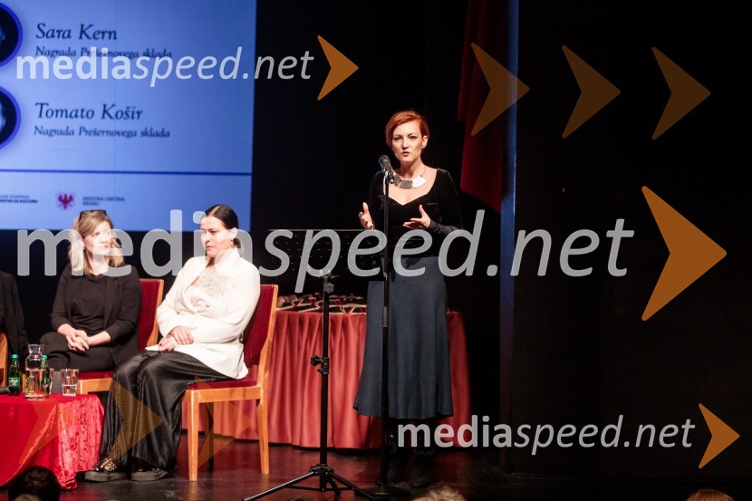 dr. Asta Vrečko, ministrica za kulturoPrešernov dan v Kranju