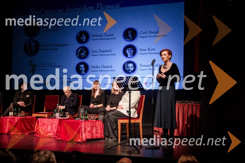 dr. Asta Vrečko, ministrica za kulturoPrešernov dan v Kranju