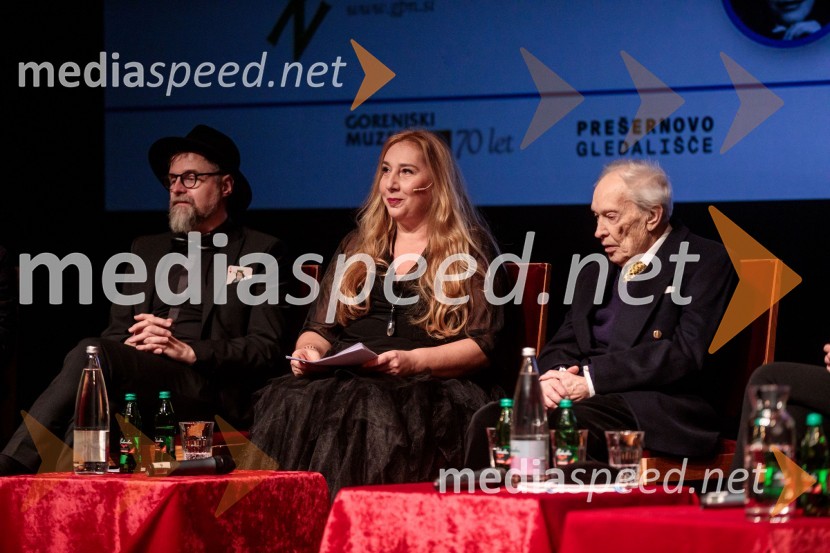  Ciril Horjak alias dr. Horowitz, ilustrator;  ... ; dr. Henrik Neubauer, nekdanji slovenski baletni plesalec, koreograf, umetniški vodja, zdravnik, režiser in pedagogPrešernov dan v Kranju