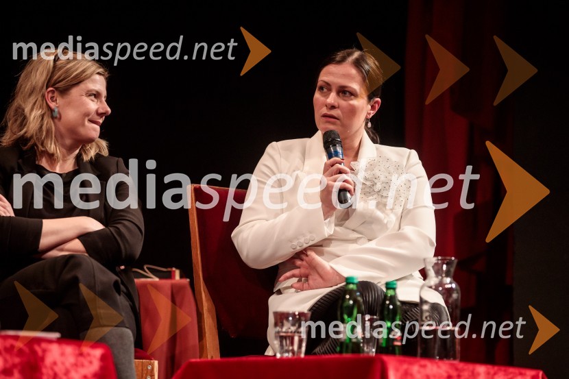  Jana Zupančič, igralka;  Nuška Drašček, pevkaPrešernov dan v Kranju