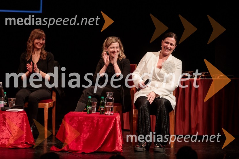  Miljana Cunta, pesnica;  Jana Zupančič, igralka;  Nuška Drašček, pevkaPrešernov dan v Kranju