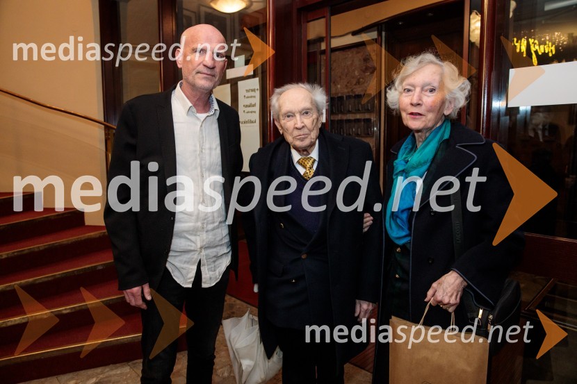  Marko Arnež, vodja Galerije Prešernovih nagrajencev; dr. Henrik Neubauer, nekdanji slovenski baletni plesalec, koreograf, umetniški vodja, zdravnik, režiser in pedagog;  Jasna Neubauer, prevajalkaPrešernov dan v Kranju