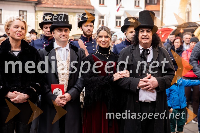 mag. Urška Klakočar Zupančič, predsednica Državnega zbora RS, podpredsednica, Gibanje Svoboda;  Klemen Malovrh, direktor, Zavod za turizem Kranj;  ... ;  ... Prešernov smenj 2024