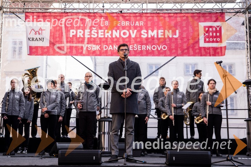  Matjaž Rakovec, župan Mestne občine KranjPrešernov smenj 2024