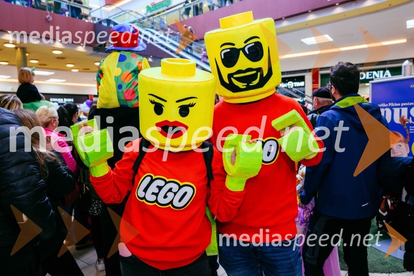 Veliko Pikino pustovanje v Citycentru Celje