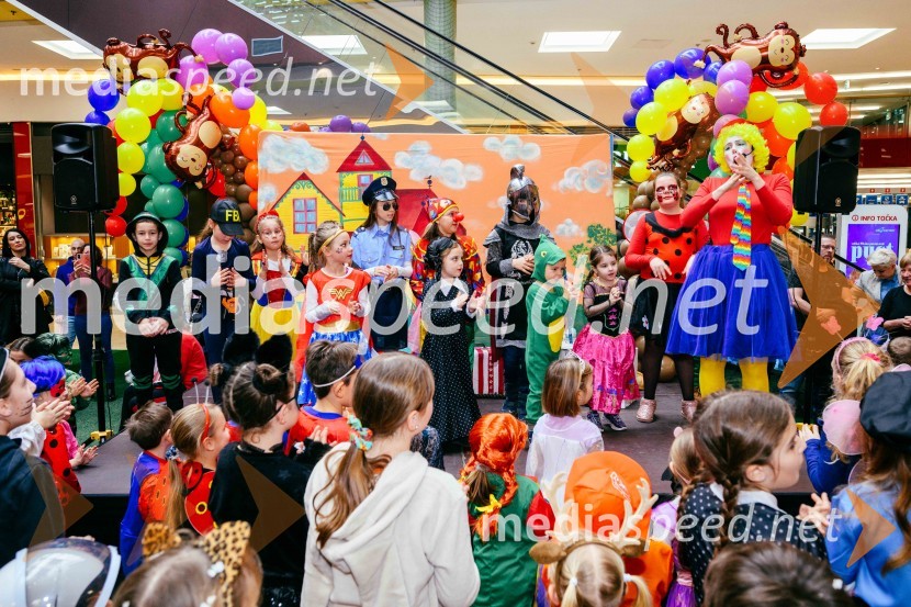 Veliko Pikino pustovanje v Citycentru Celje