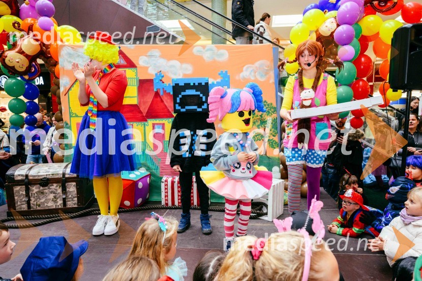 Veliko Pikino pustovanje v Citycentru Celje