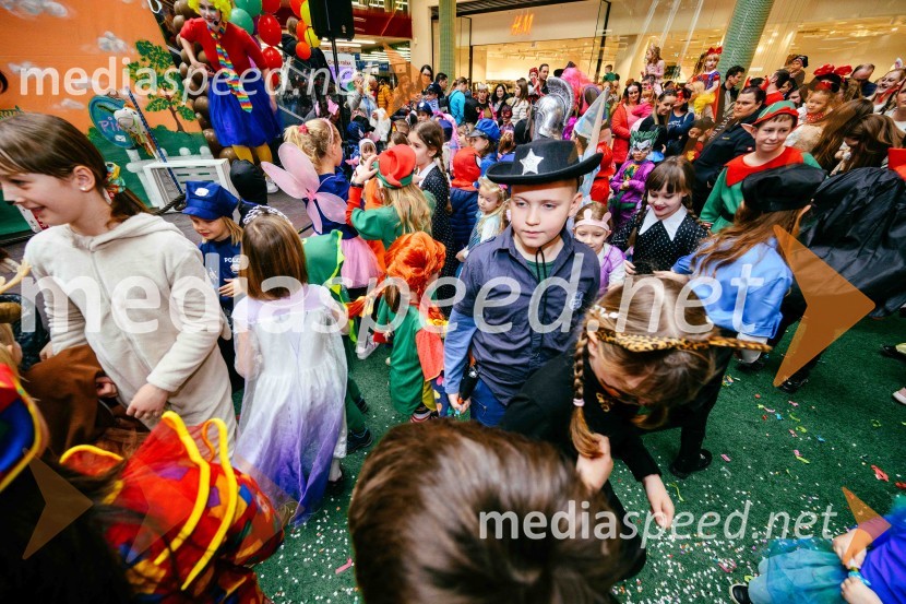 Veliko Pikino pustovanje v Citycentru Celje