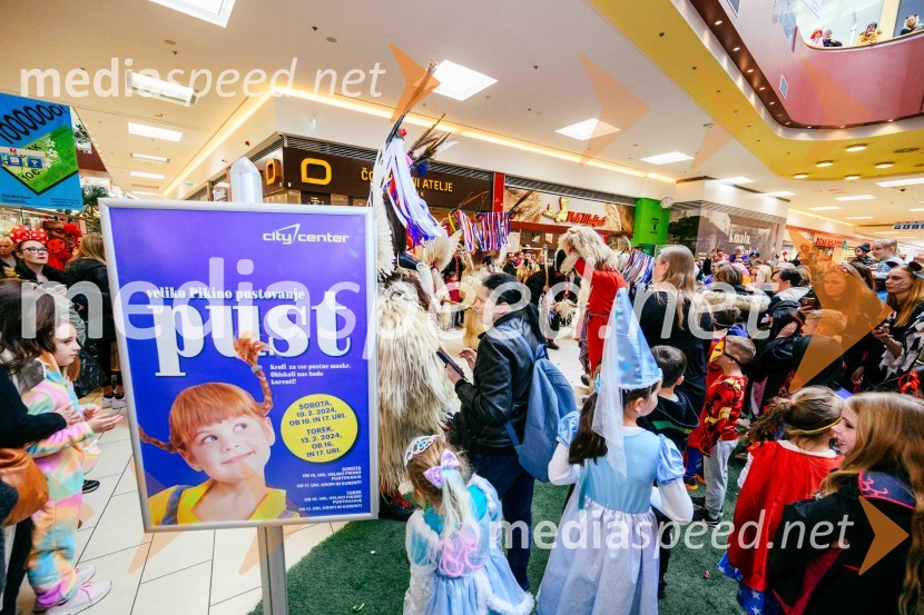 Veliko Pikino pustovanje v Citycentru Celje