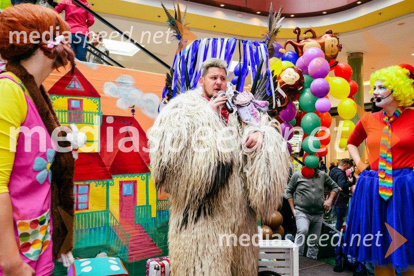 Veliko Pikino pustovanje v Citycentru Celje