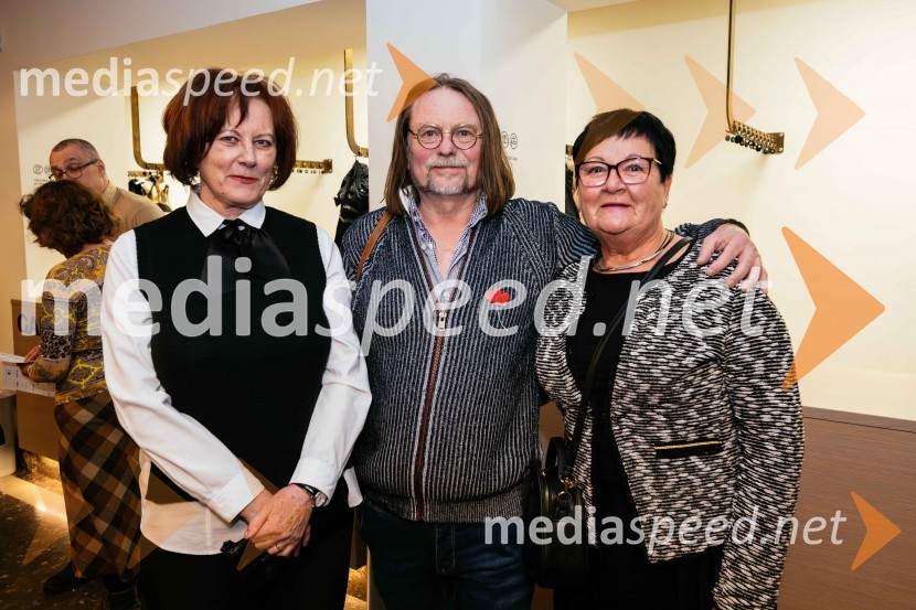  Zarja Lednik;  Bojan Umek, igralec;  Viktorija BerčnikOtvoritev festivala 32. Dnevi komedije