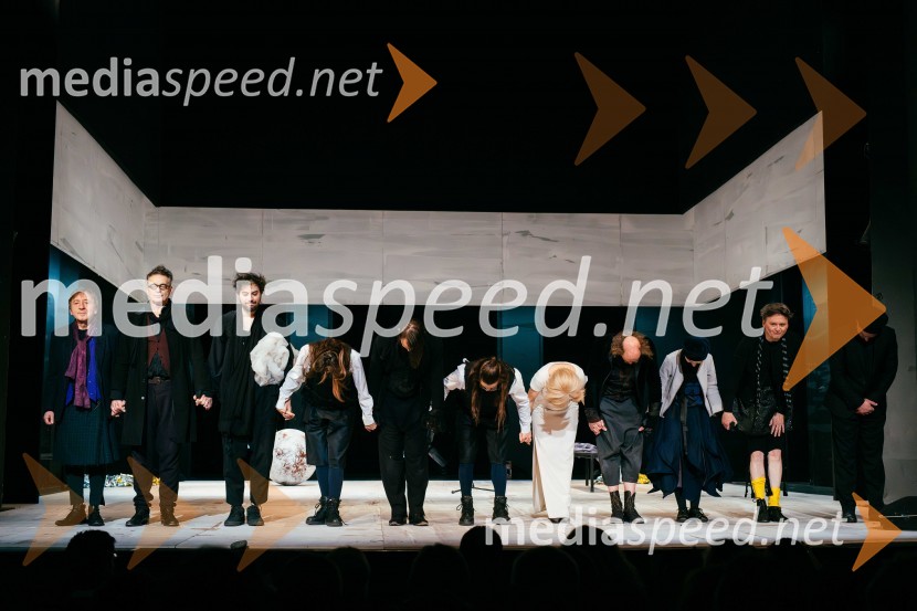  Gregor Baković, igralec;   Igor  Samobor, igralec;  Benjamin Krnetić, igralec;  Tina Vrbnjak, igralka;  Marko  Mandić, igralec;  Klemen Janežič, igralec, koreograf;  Polona  Juh, igralka;  Janez Škof, igralec;  Veronika Drolc, igralka;  Branko Šturbej, igralec;  Gorazd  Logar, igralecOtvoritev festivala 32. Dnevi komedije