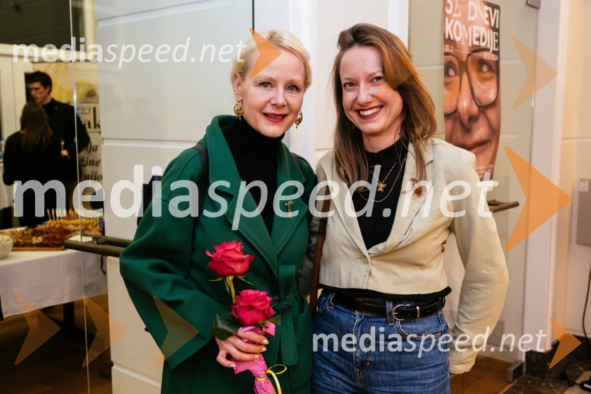  Polona  Juh, igralka;  Živa Čebulj, prevajalka in lektoricaOtvoritev festivala 32. Dnevi komedije