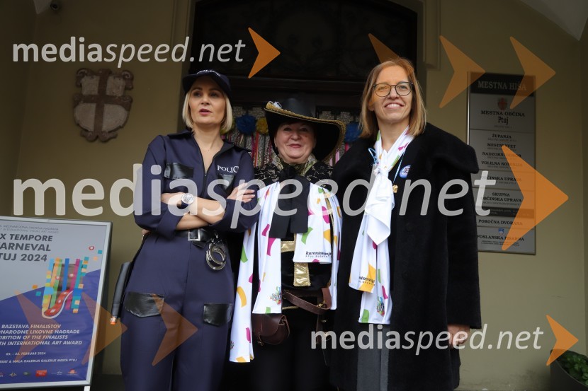  Nuška Gajšek, županja, Mestna občina Ptuj;  ... ; dr. Valentina Prevolnik Rupel, ministrica za zdravje64. Mednarodna karnevalska povorka