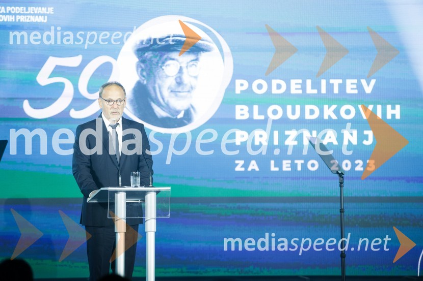  Viktor Grošelj, predsednik Odbora za podeljevanje Bloudkovih priznanjBloudkovi nagrajenci 2023