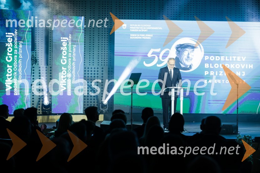  Viktor Grošelj, predsednik Odbora za podeljevanje Bloudkovih priznanjBloudkovi nagrajenci 2023
