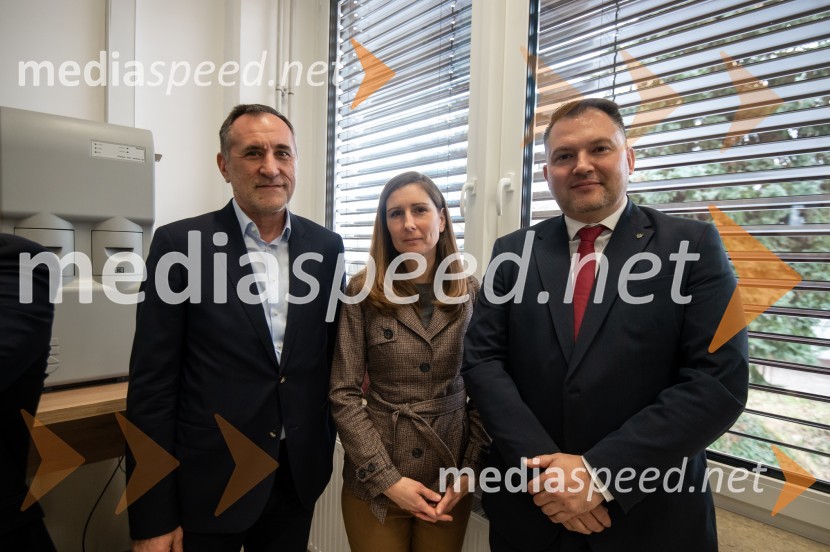  ... ;  ... ;  Damjan  Anželj, župan, MO Murska SobotaSlovesna otvoritev prenovljenega laboratorija Pomurski laboratorij