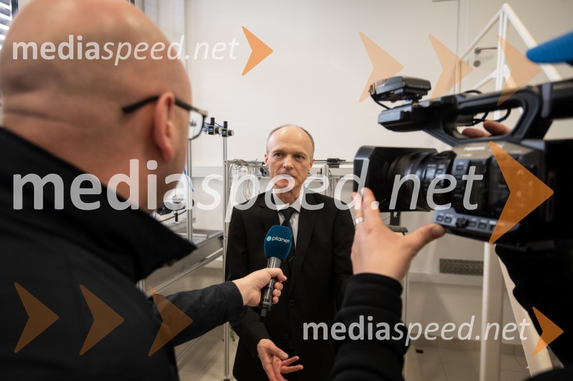 red. prof. dr. Matjaž Hriberšek, Fakulteta za strojištvoSlovesna otvoritev prenovljenega laboratorija Pomurski laboratorij