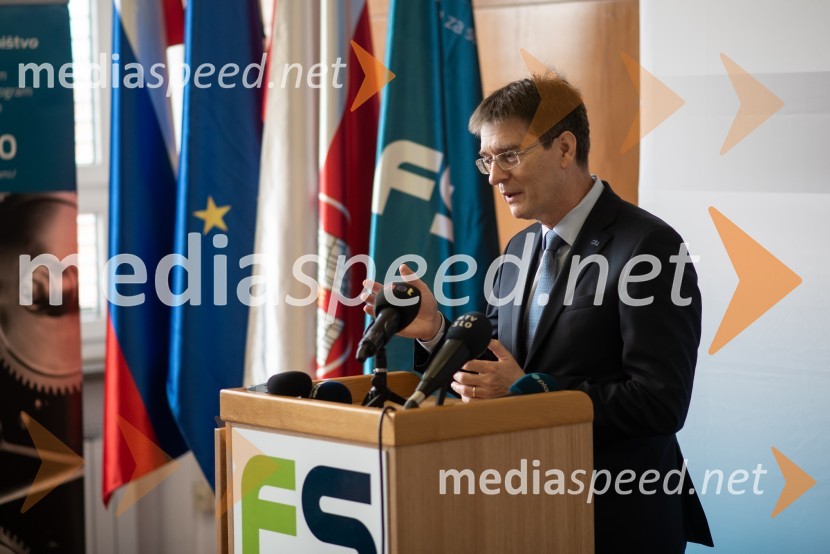 prof. dr. Zdravko Kačič, rektor Univerze v MariboruSlovesna otvoritev prenovljenega laboratorija Pomurski laboratorij