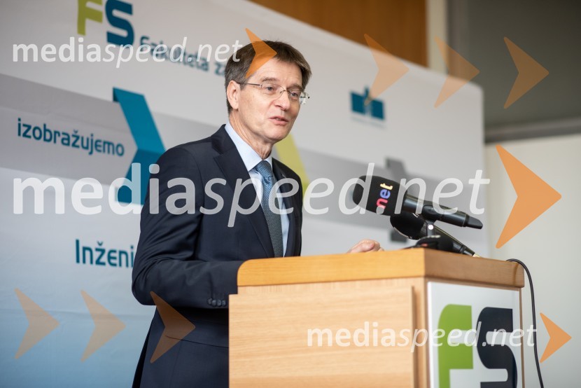 prof. dr. Zdravko Kačič, rektor Univerze v MariboruSlovesna otvoritev prenovljenega laboratorija Pomurski laboratorij