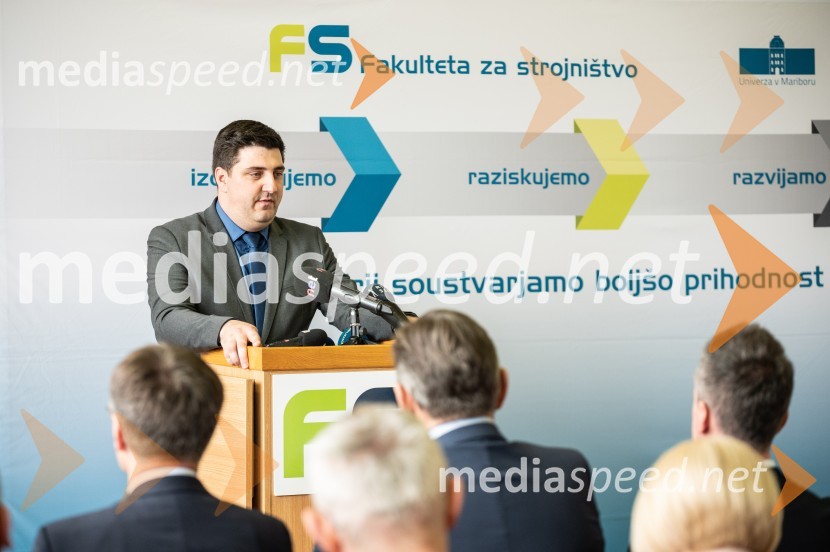 asist. dr. Timi Gomboc, Fakulteta za strojništvo UMSlovesna otvoritev prenovljenega laboratorija Pomurski laboratorij