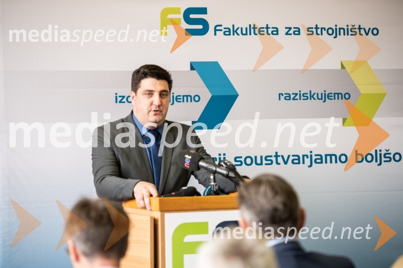 asist. dr. Timi Gomboc, Fakulteta za strojništvo UMSlovesna otvoritev prenovljenega laboratorija Pomurski laboratorij