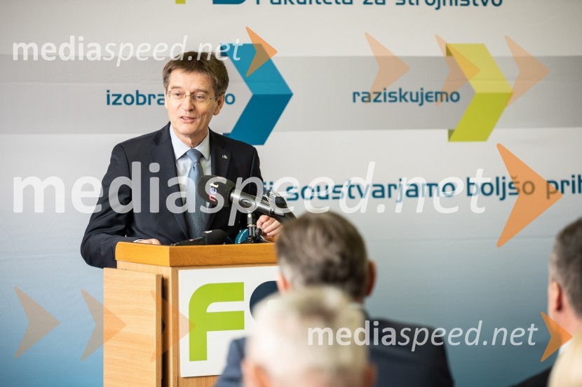 prof. dr. Zdravko Kačič, rektor Univerze v MariboruSlovesna otvoritev prenovljenega laboratorija Pomurski laboratorij