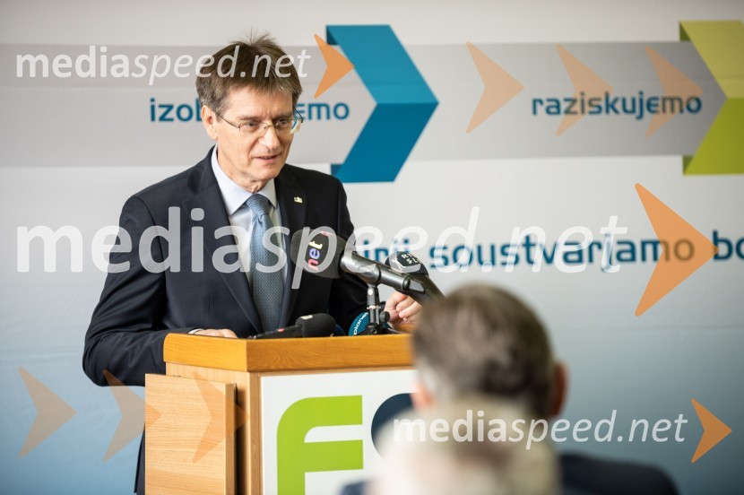 prof. dr. Zdravko Kačič, rektor Univerze v MariboruSlovesna otvoritev prenovljenega laboratorija Pomurski laboratorij