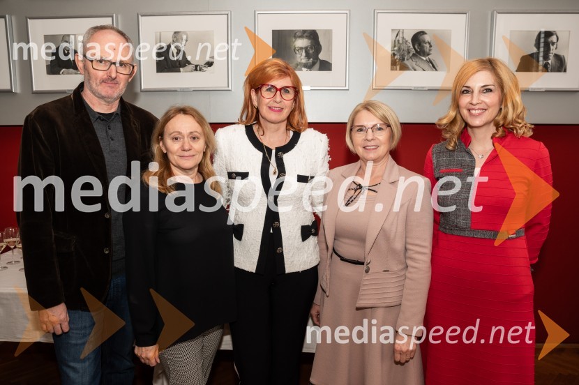 dr. Franc Trček, sociolog in politik;  ... ;  Vesna Nahtigal, generalna direktorica GZS;  ... ;  ... Slovesna otvoritev prenovljenega laboratorija Pomurski laboratorij