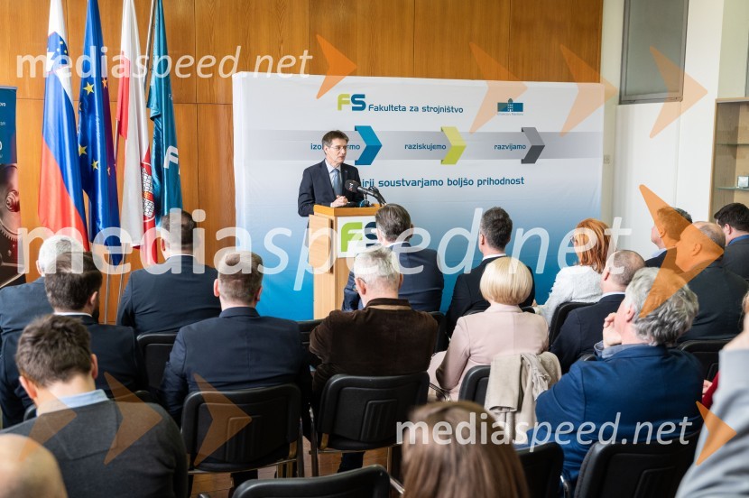 prof. dr. Zdravko Kačič, rektor Univerze v MariboruSlovesna otvoritev prenovljenega laboratorija Pomurski laboratorij