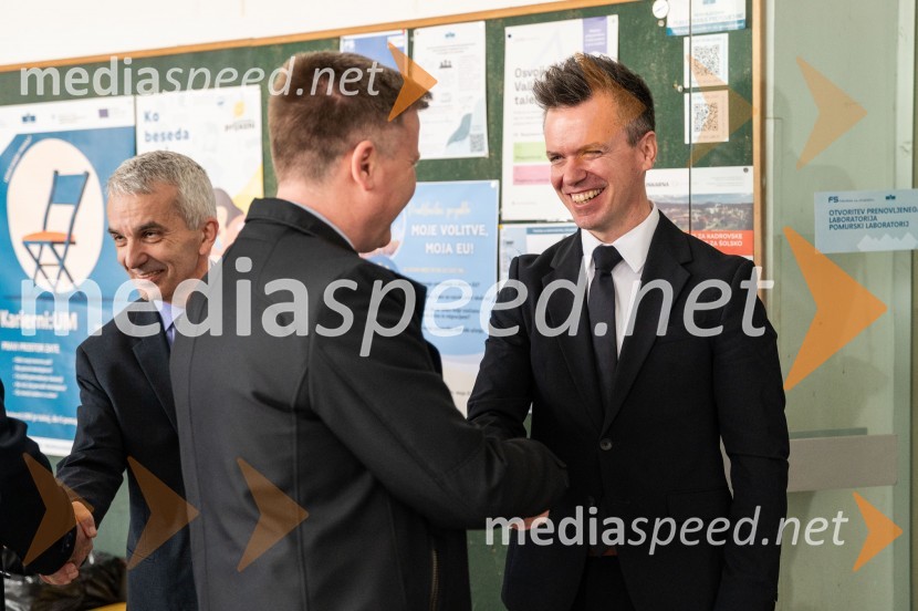  ... ; prof. dr. Matej Vesenjak, dekan, Fakulteta za strojništvo UMSlovesna otvoritev prenovljenega laboratorija Pomurski laboratorij