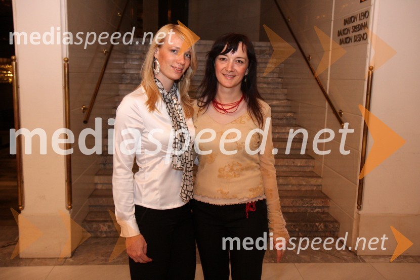 Ana Šinkovec, pianistka ter organizacijski vodja Savitre in Loti Zupančič, SavitraDeveti abonmajski koncert cikla Savitra: David Lootvoet, harfist