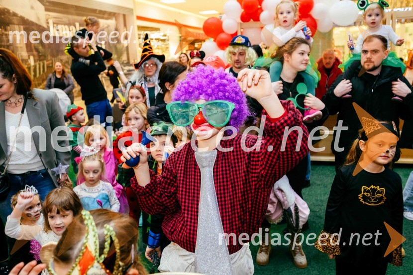 Veselo pustovanje v Citycentru Celje