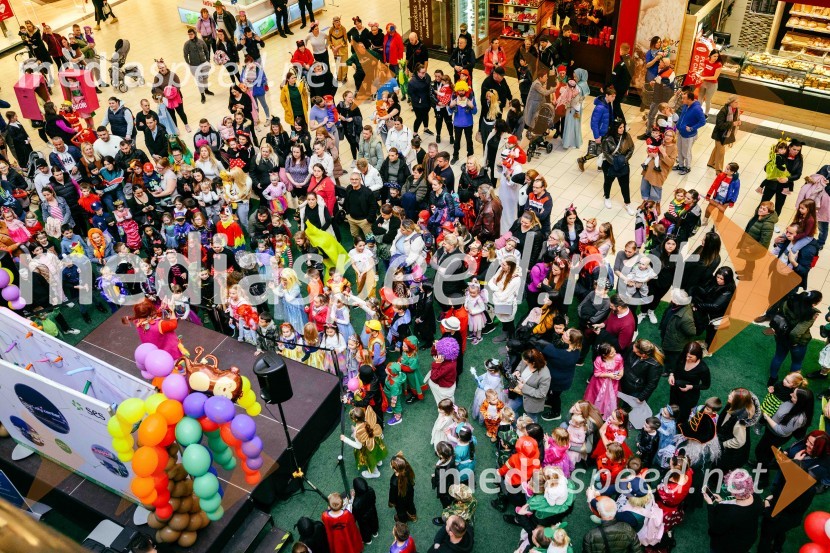 Veselo pustovanje v Citycentru Celje