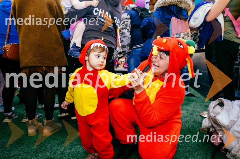Veselo pustovanje v Citycentru Celje